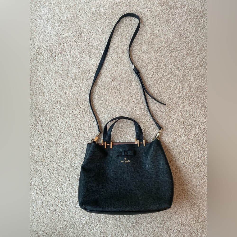 Black Kate Spade Crossbody Purse
